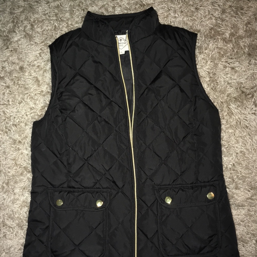 St Johns bay quilted vest size small